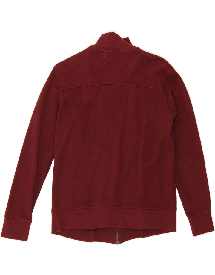 HARMONT & BLAINE Womens Cardigan Sweater UK 14 Medium Maroon Vintage Harmont & Blaine and Second-Hand Harmont & Blaine from Messina Hembry 