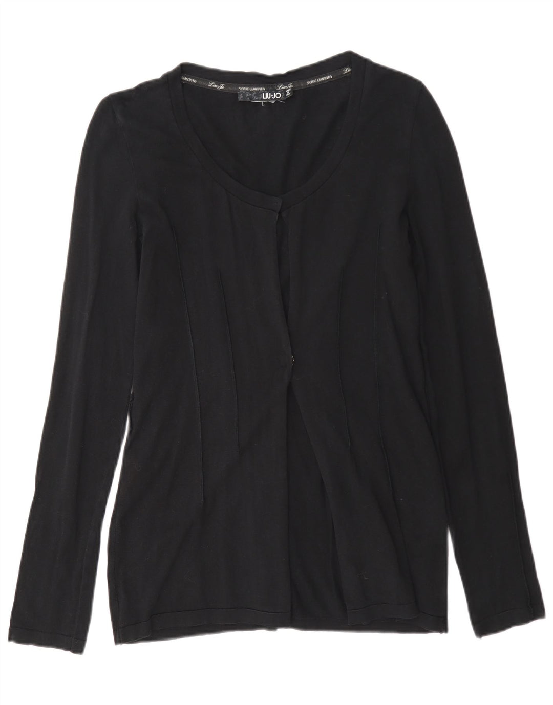 Liu Jo Damen Strickjacke IT 42 Medium Schwarz