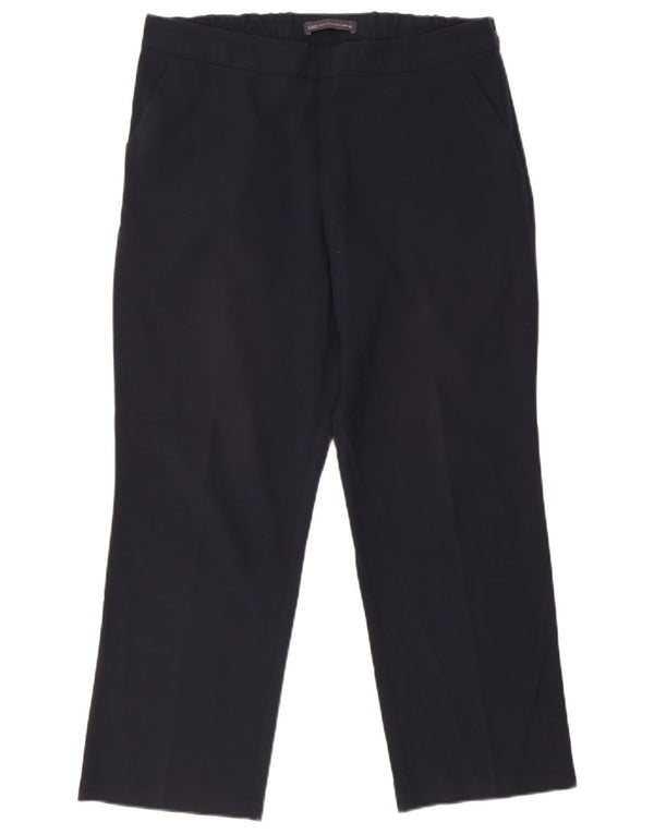 Marks & Spencer Damen Freizeithose UK 14 Large W34 L27 Marineblau