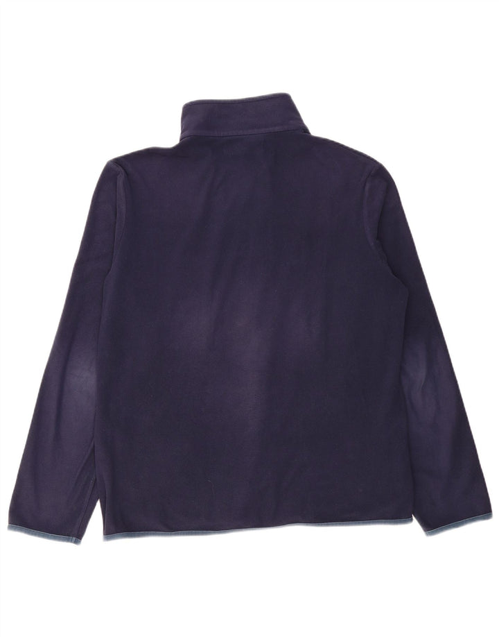 KAPPA Herren Fleecejacke UK 42 XL Marineblau Polyester