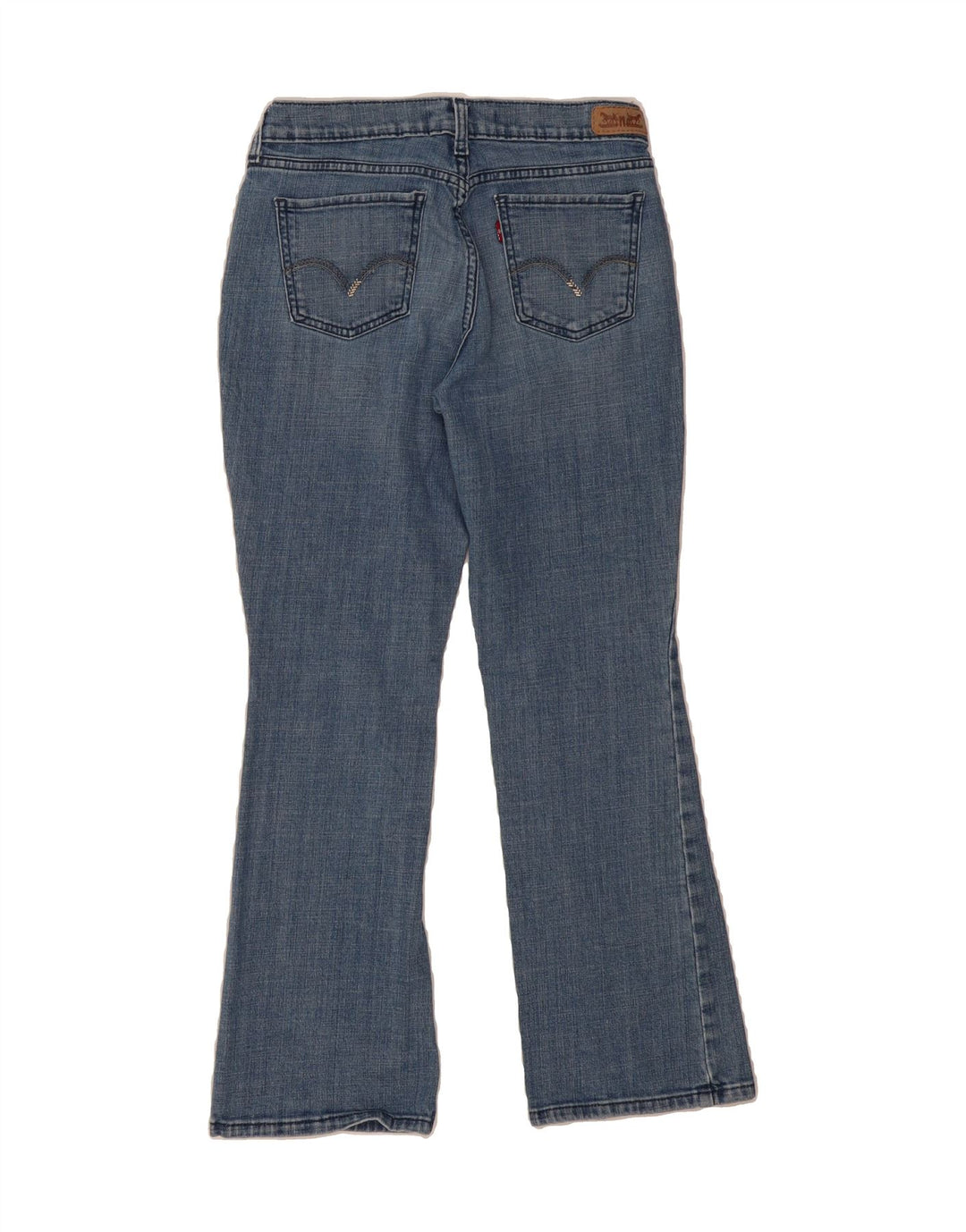LEVI'S Womens 515 Bootcut Jeans US 6 Medium W28 L30 Blue Cotton Vintage Levi's and Second-Hand Levi's from Messina Hembry 