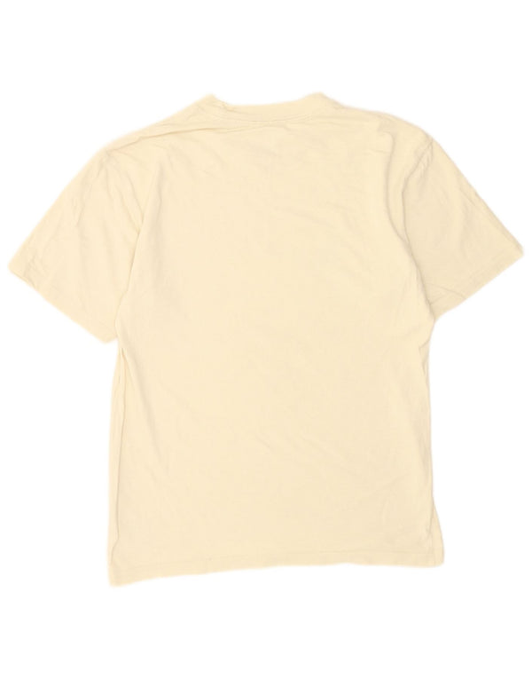 Nike Herren Grafik T-Shirt Top XS Beige Baumwolle