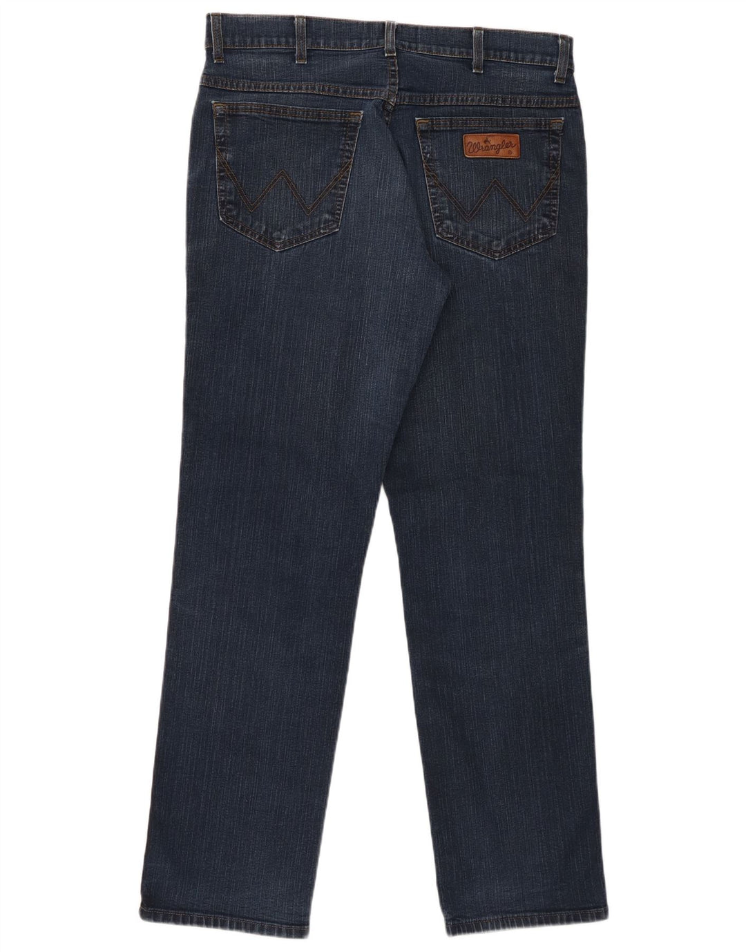 Wrangler Herren Straight Jeans W34 L32 Marineblau