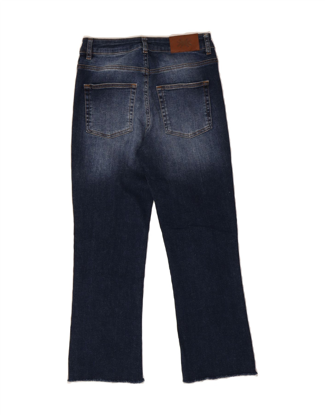 BENETTON Womens Cropped Jeans W28 L25 Blue Cotton Vintage Benetton and Second-Hand Benetton from Messina Hembry 