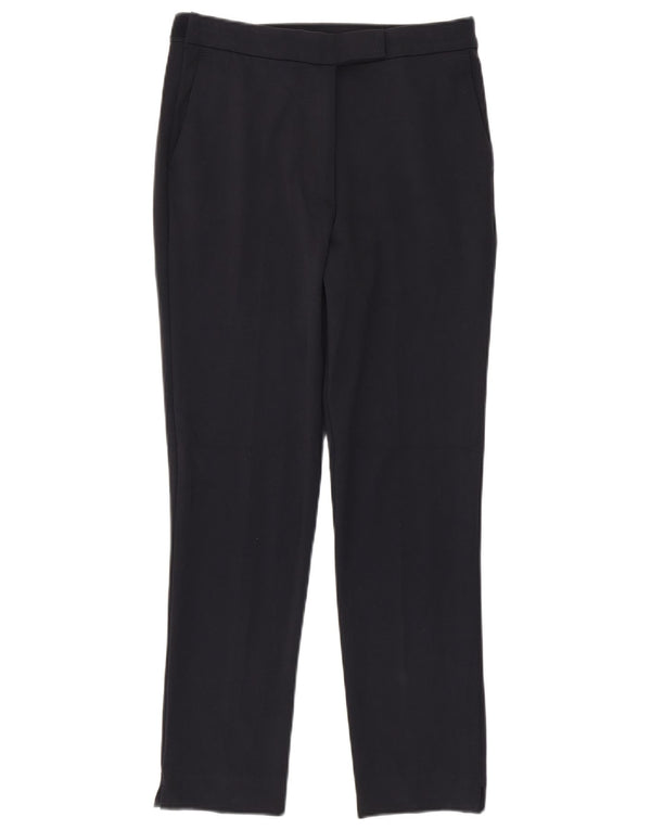 Marks & Spencer Damen Slim Freizeithose UK 10 Small W28 L28 Marineblau