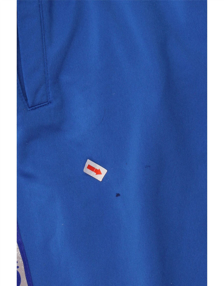 Diadora Herren-Trainingshose mit Grafik, groß, aus blauem Polyester