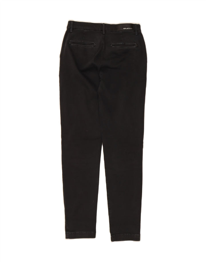 REPLAY Womens Slim Jeans W27 L30 Grey Cotton Vintage Replay and Second-Hand Replay from Messina Hembry 