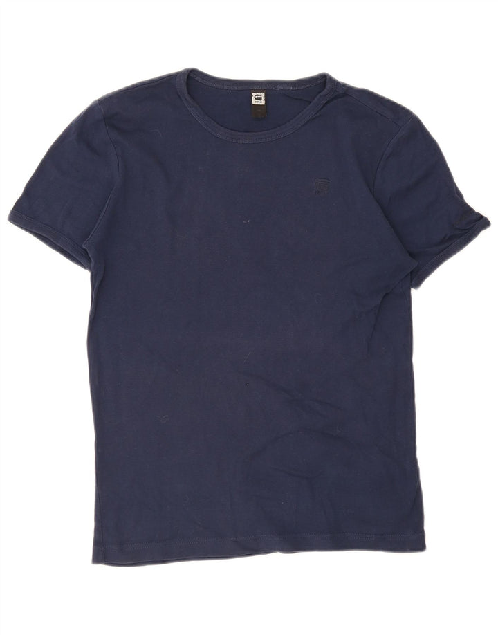 G-Star Herren T-Shirt-Oberteil aus Baumwolle in mittlerem Marineblau