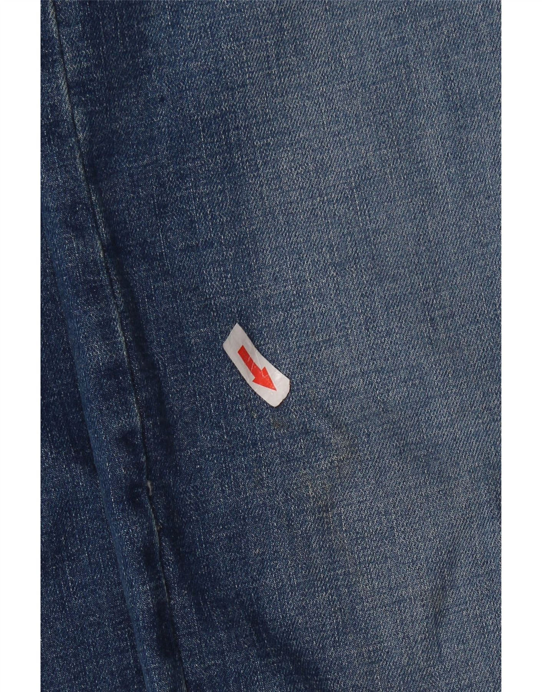 WRANGLER Herren Straight Jeans W34 L30 Blaue Baumwolle