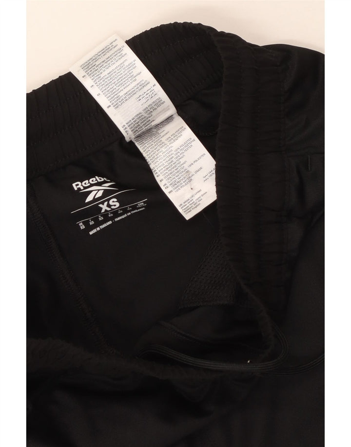 REEBOK Damen Trainingshose UK 6 XS Schwarz Polyester
