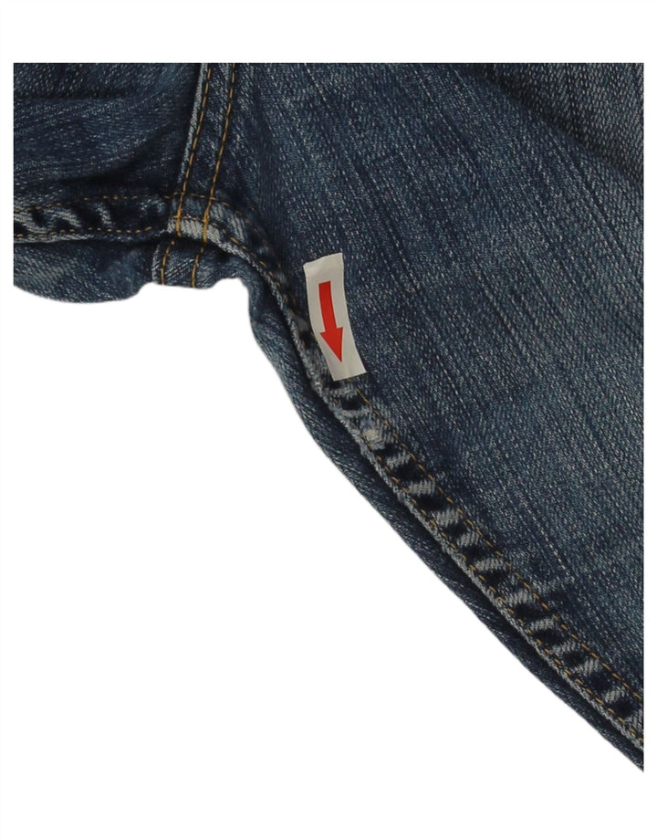 Lee Herren Cameron Bootcut Jeans W33 L33 Blaue Baumwolle