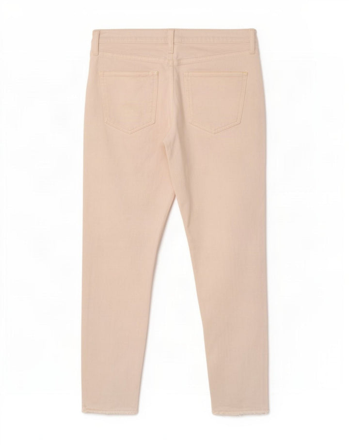 Gap Damen Slim Jeans W30 L27 Weiße Baumwolle