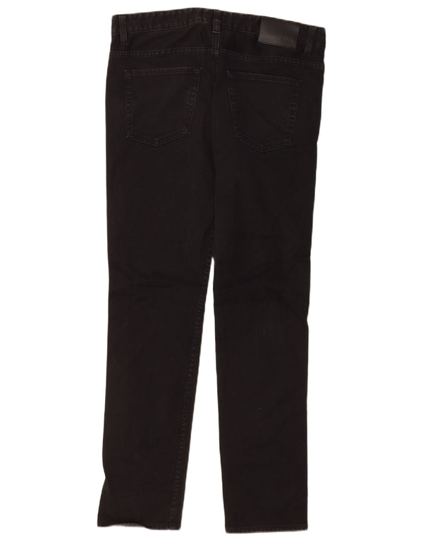 Hugo Boss Herren Slim Jeans W34 L32 Schwarze Baumwolle