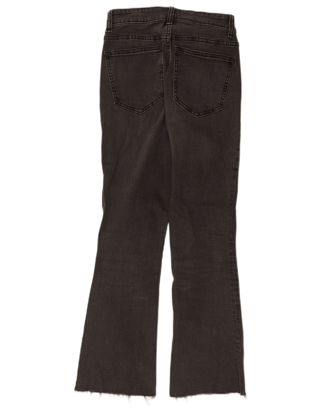 Zara Damen Schlagjeans EU 36 XS W26 L26 Grau