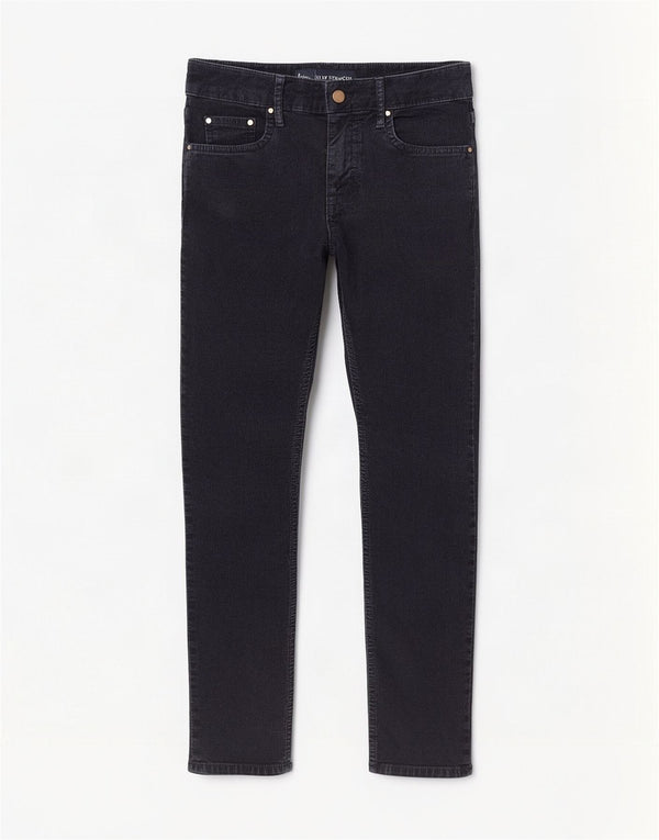 Boden Damen Slim Straight Cordhose W30 L27 Marineblau