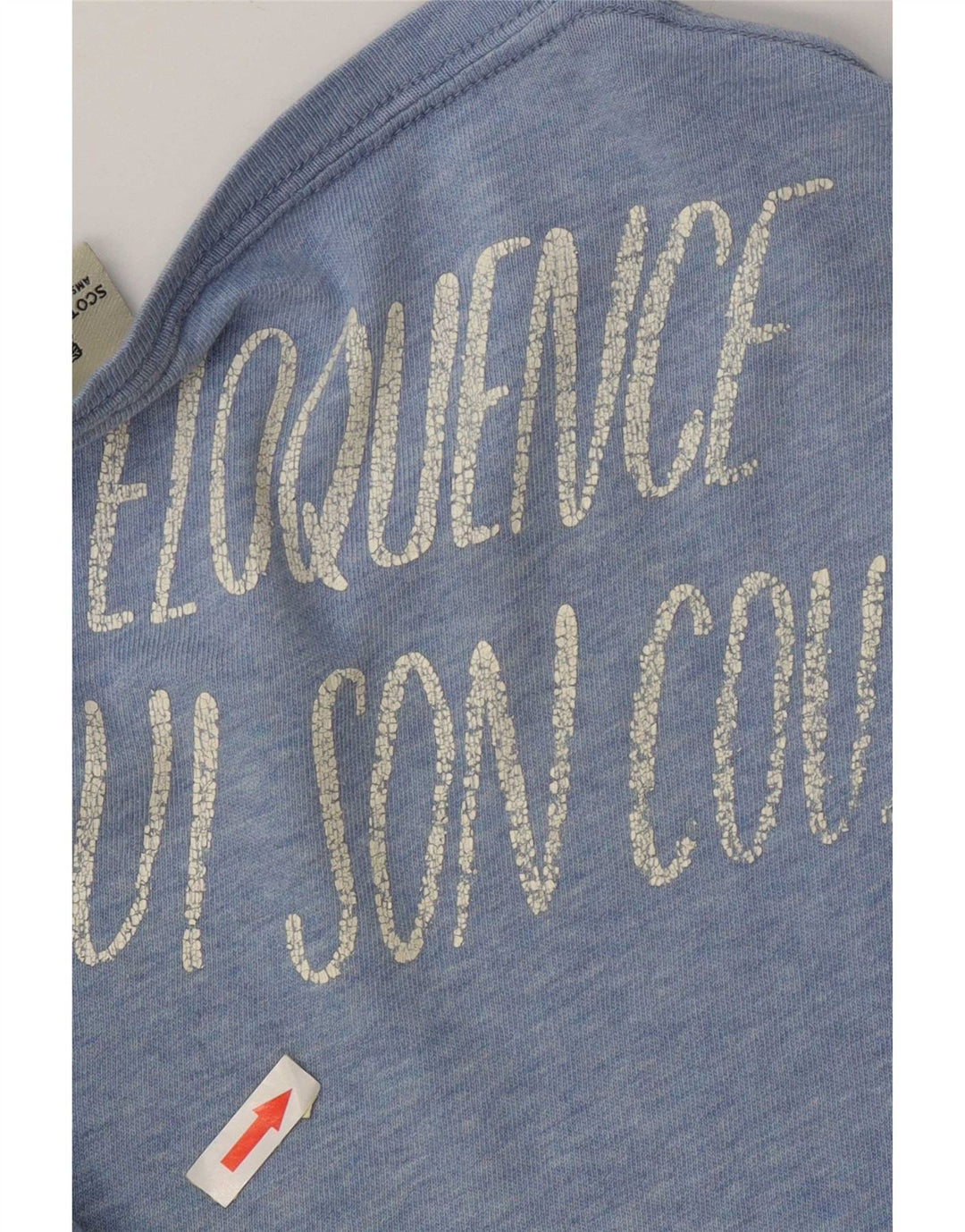 Scotch & Soda Herren Grafik T-Shirt Top XL Blau