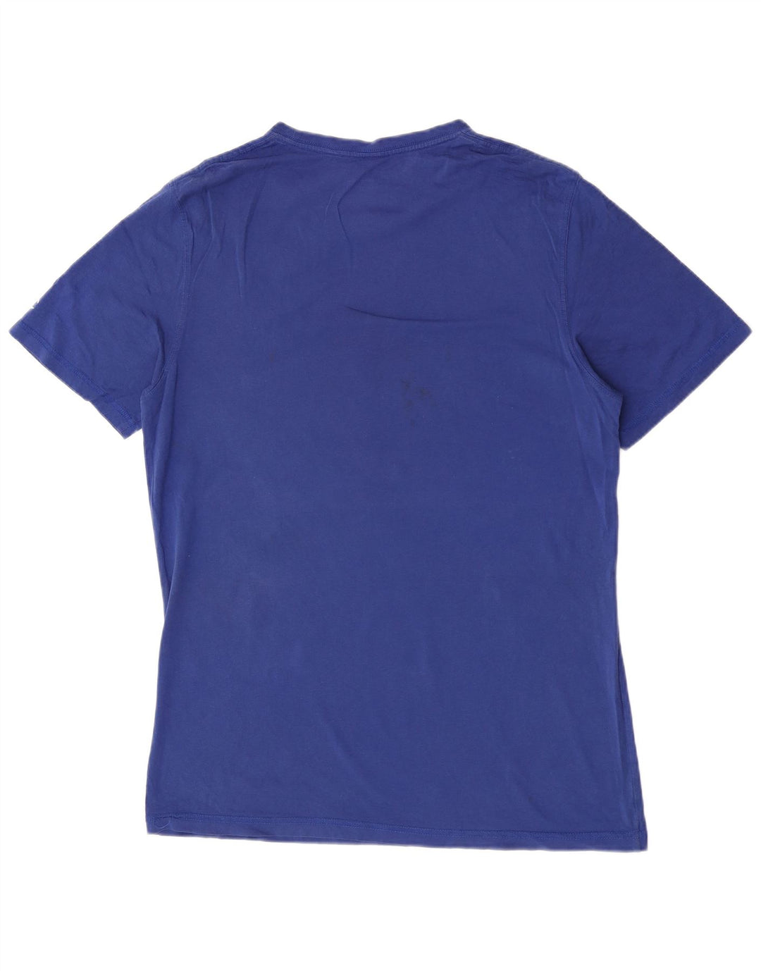 Champion Herren-T-Shirt mit Grafik, mittelblaue Baumwolle