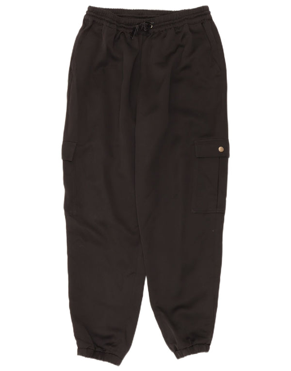 MINT VELVET Damen Cargo-Trainingshose, Jogginghose, UK 12, Mittelschwarz