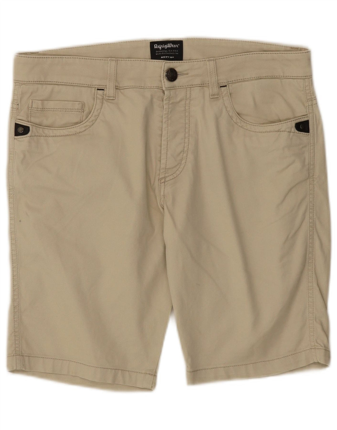 Refrigiwear Herren-Freizeitshorts W34 Large Off White