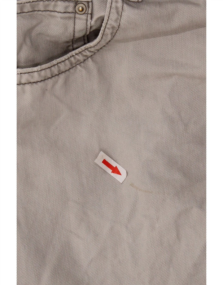 CARHARTT Herren Slim Jeans W36 L34 Graue Baumwolle