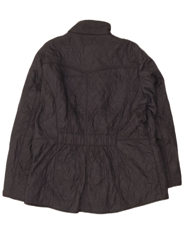Barbour Damen Steppjacke UK 14 Large Schwarz
