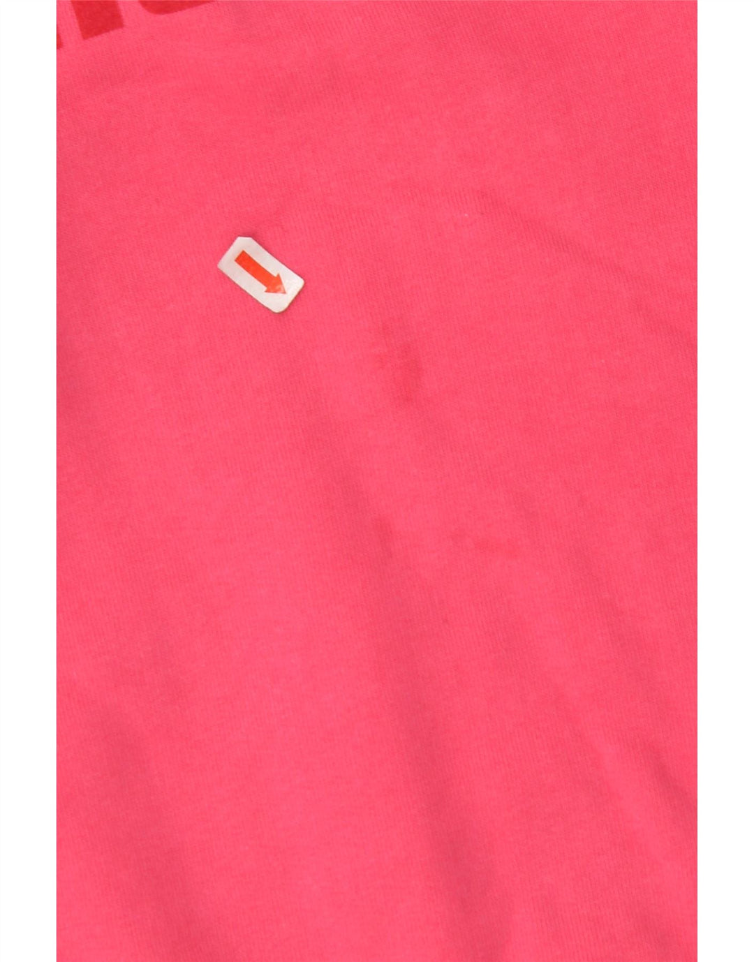 AMERICANINO Damen Grafik-Sweatshirt-Pullover UK 16 Large Rosa Baumwolle