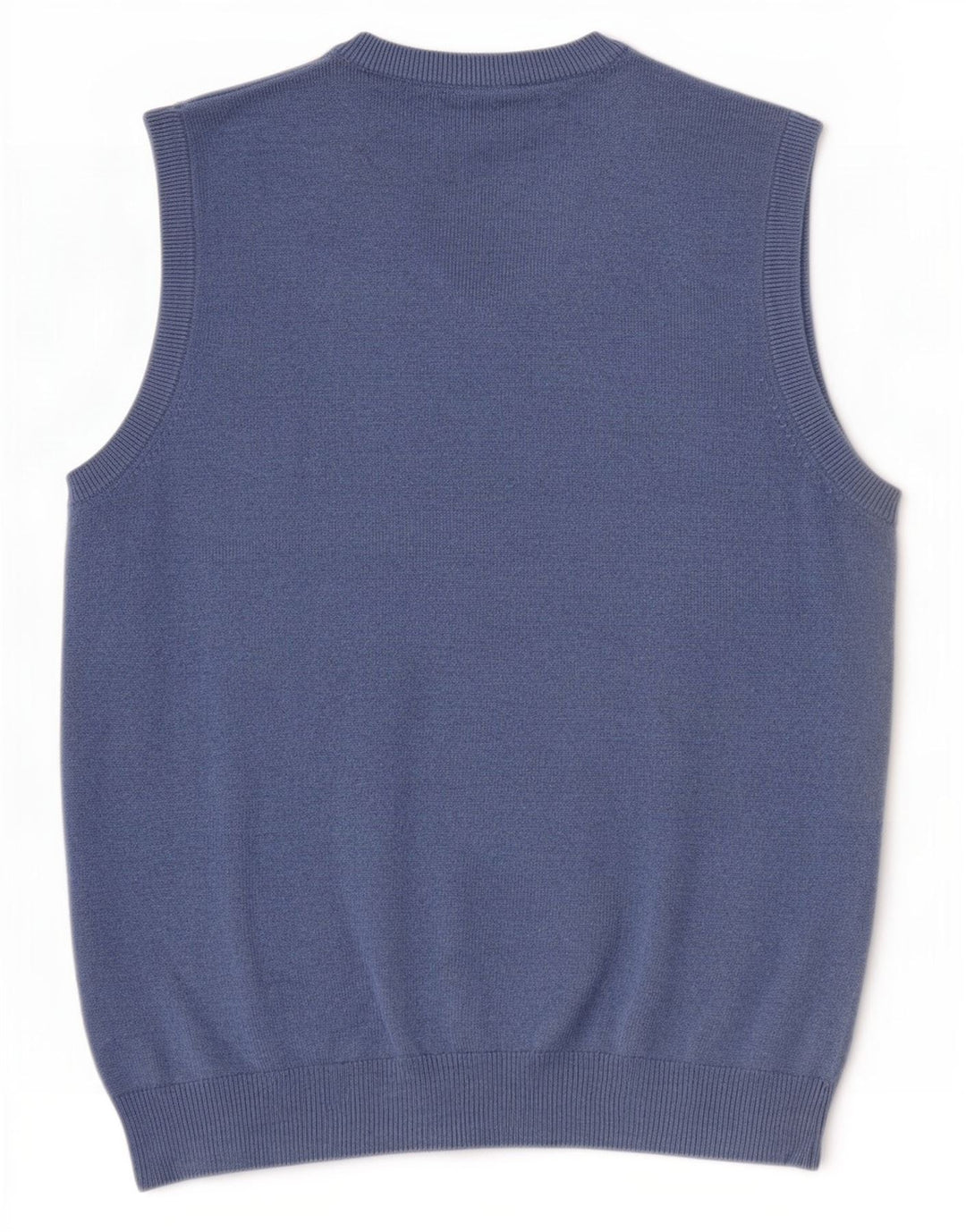 Marks & Spencer Herren-Weste-Tanktop aus mittelblauer Baumwolle