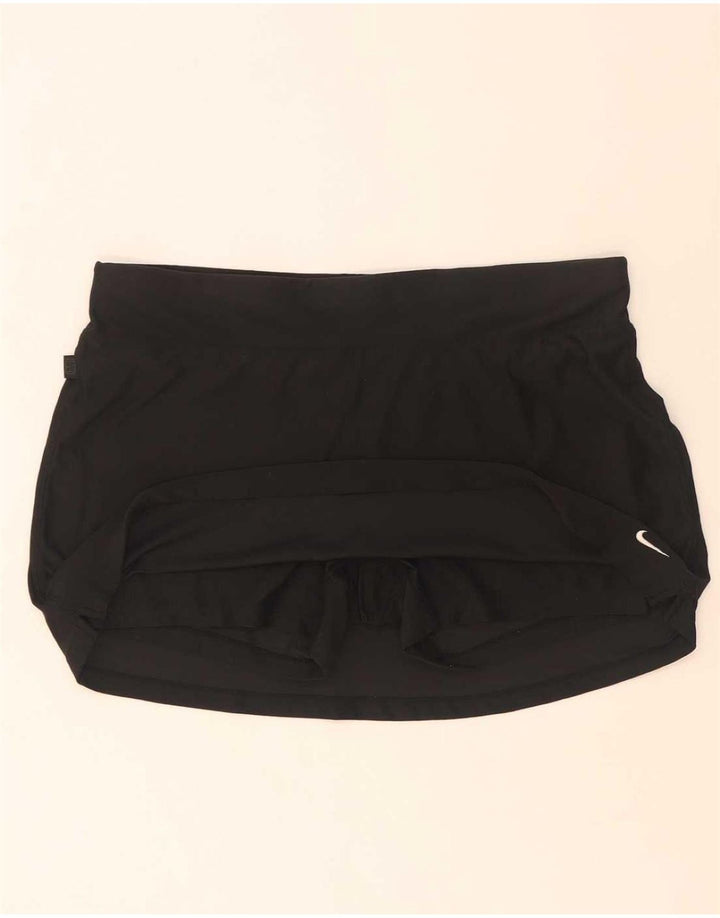 Nike Damen Dri Fit Skort UK 16 Large Schwarz Polyester