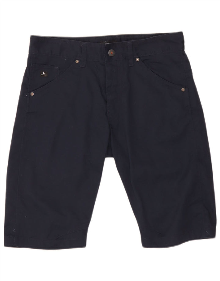 Jack & Jones Herren-Freizeitshorts Medium W32 Marineblaues Polyester
