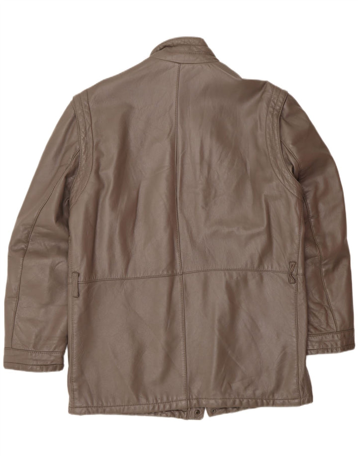 Vintage Herren Lederjacke UK 40 Large Braun