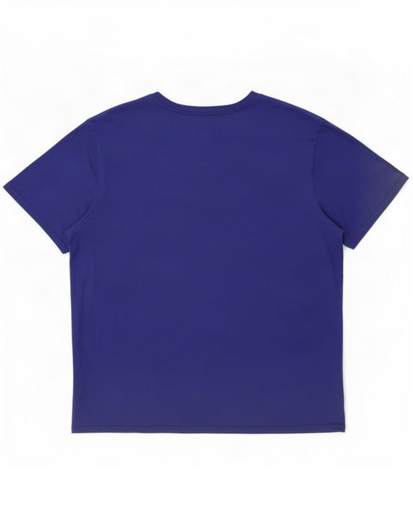Nike Herren Athletic Cut Graphic T-Shirt Top XL Blau Baumwolle