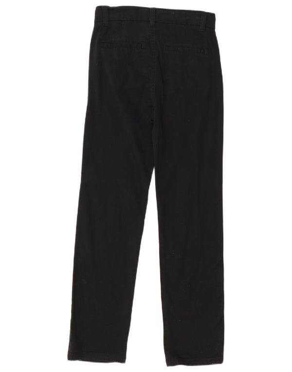 Izod Slim Chino-Hose für Jungen, 11–12 Jahre, W24 L25, schwarze Baumwolle