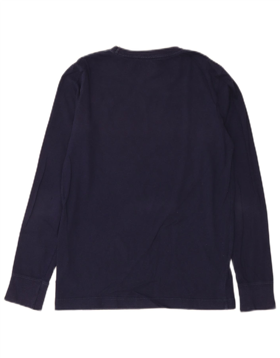 Levi's Jungen Grafik-Oberteil, langärmlig, 11–12 Jahre, marineblaue Baumwolle