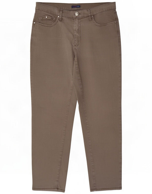 Trussardi Damen Tapered Casual Hose W31 L26 Grau
