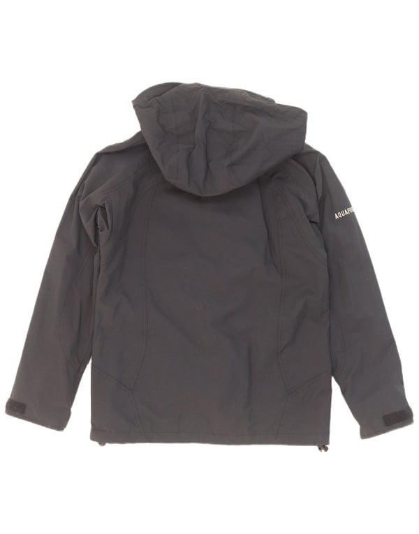 Berghaus Jungen-Regenjacke mit Kapuze, 7–8 Jahre, marineblaues Nylon