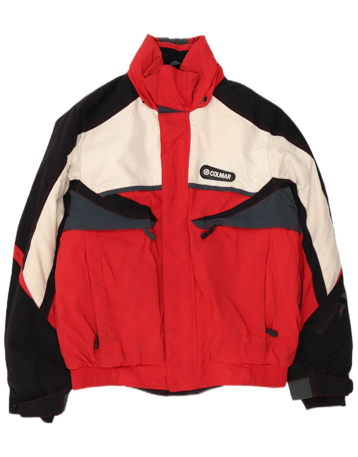 Colmar Herren Skijacke IT 50 Mittelrot Farbblock