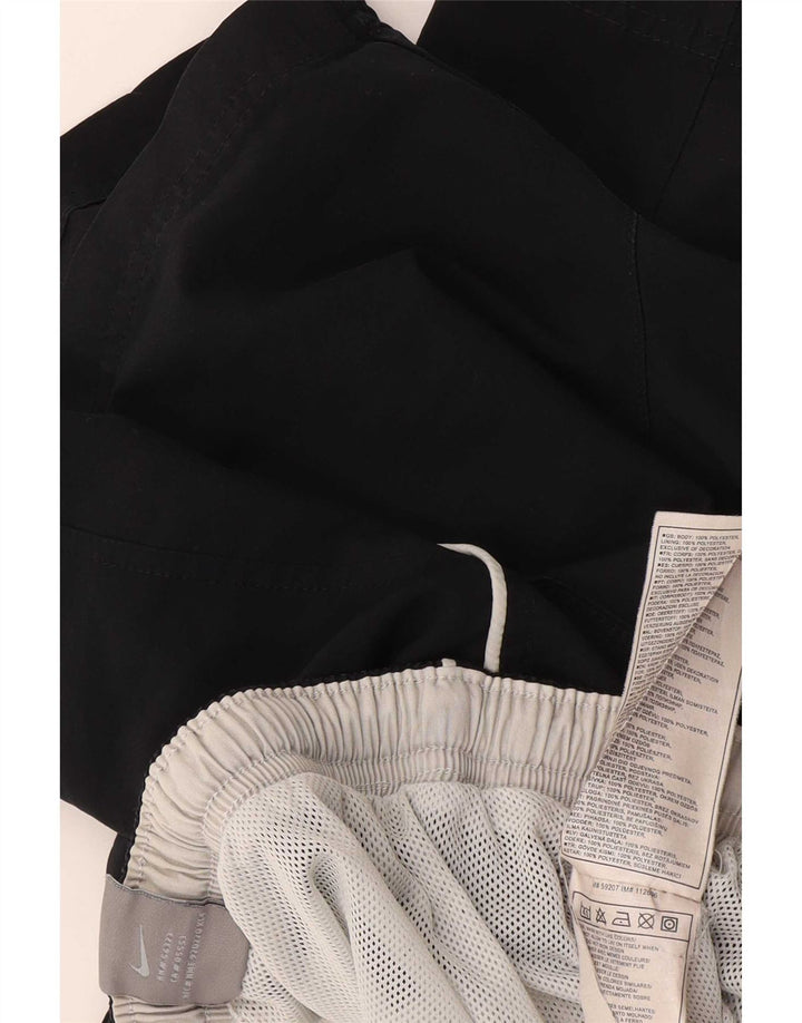 Nike Damen Sportshorts UK 12 Mittelschwarzes Polyester