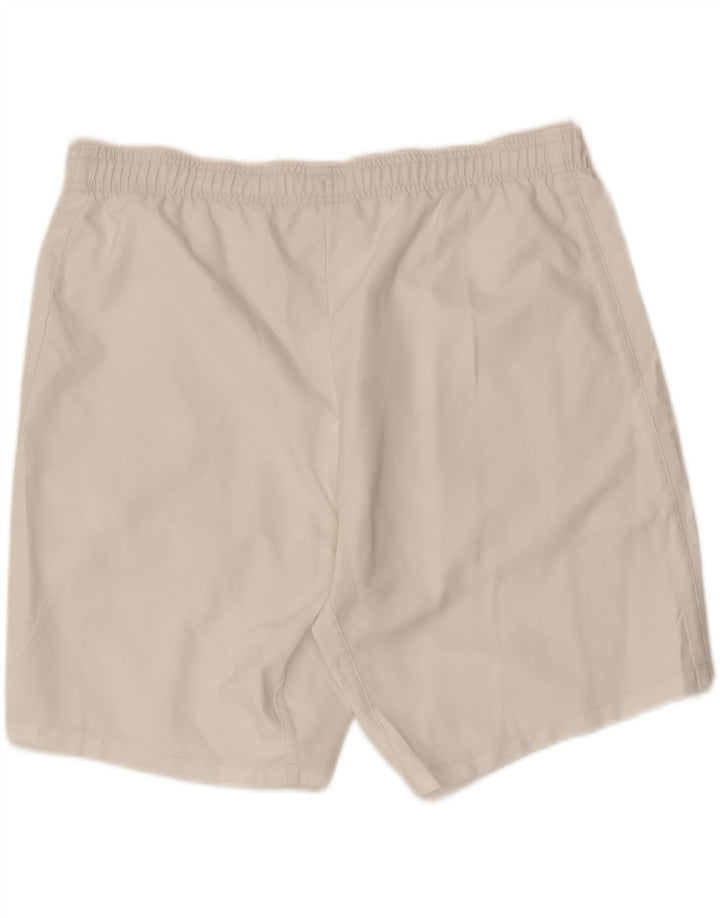 UMBRO Herren-England-Sportshorts, groß, aus weißem Polyester