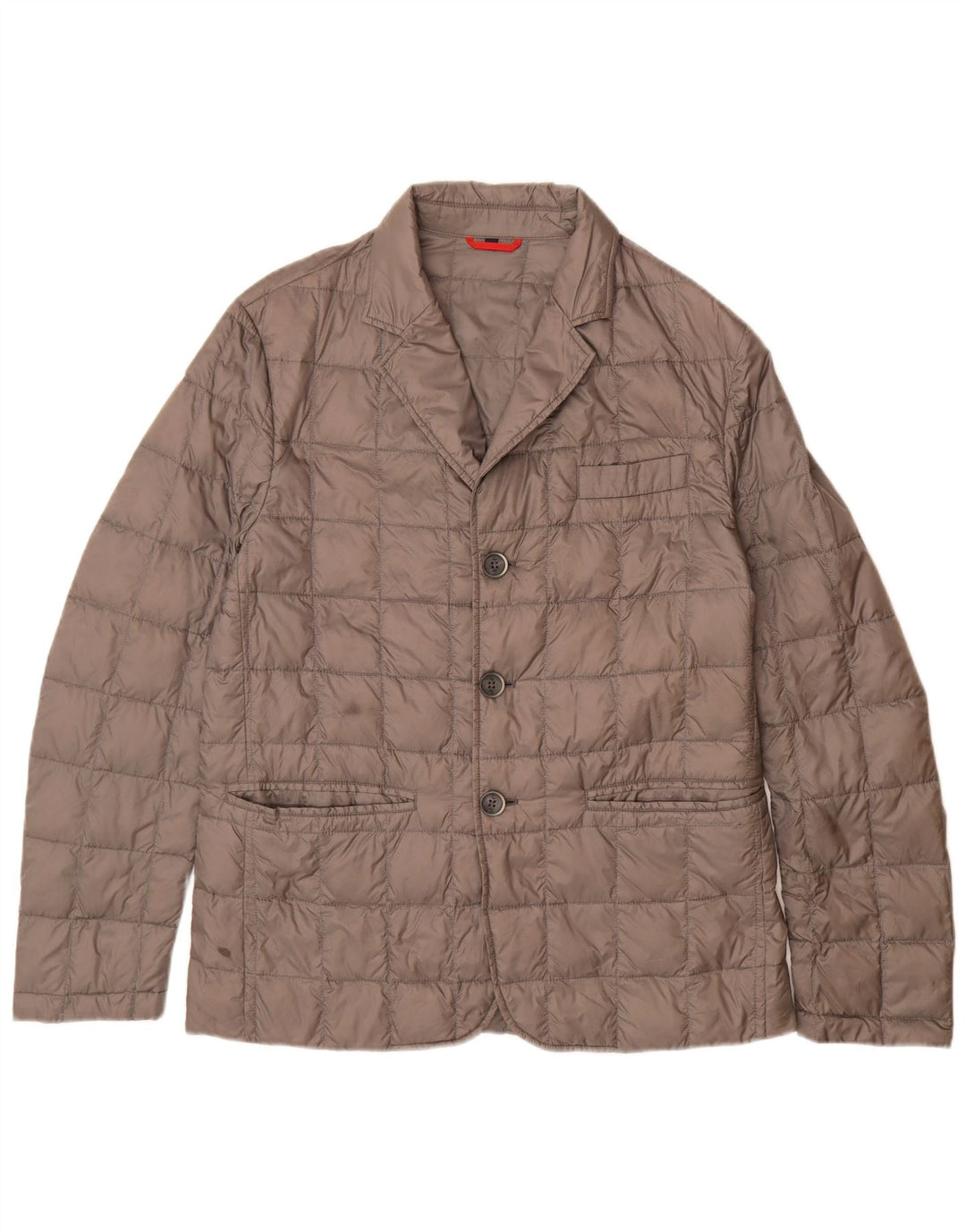Fay Herren Wattierte Jacke UK 40 Large Grau