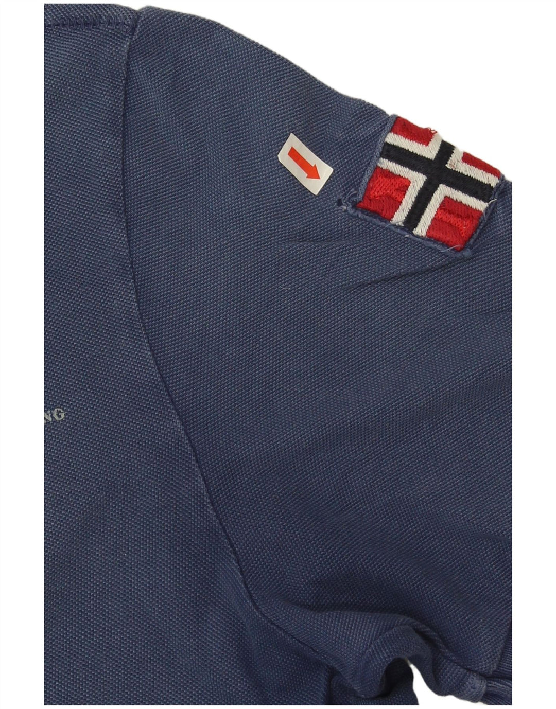 Napapijri Herren-Poloshirt, klein, marineblau, Baumwolle