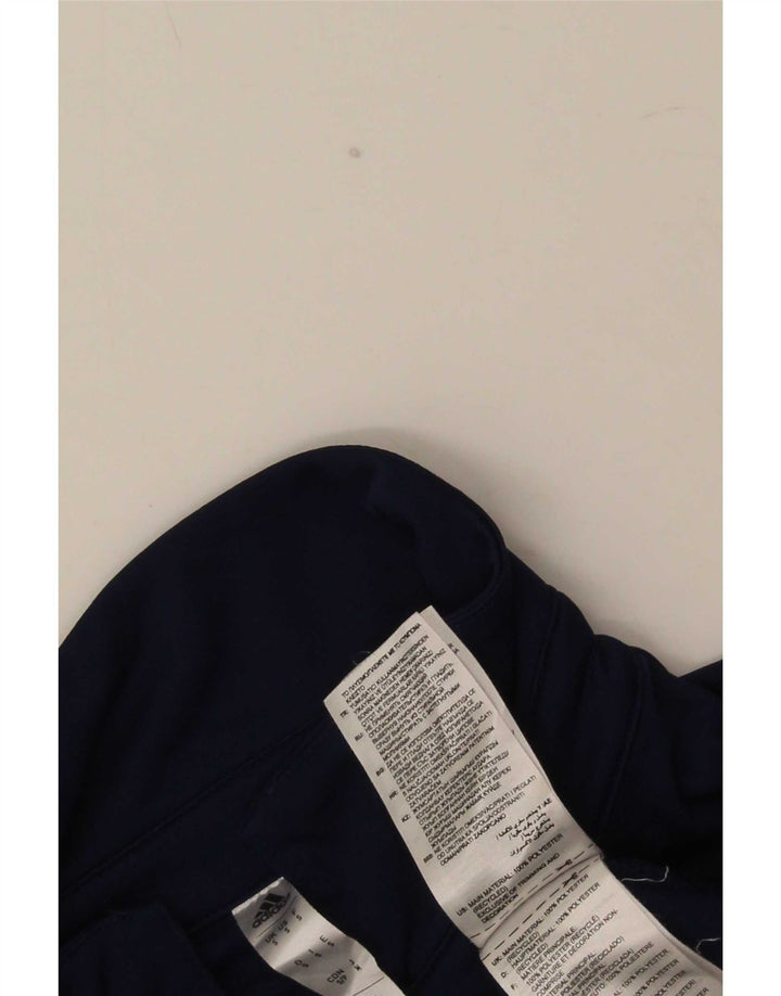 Adidas Herren-Poloshirt mit Grafik, Größe S, Marineblau, Polyester
