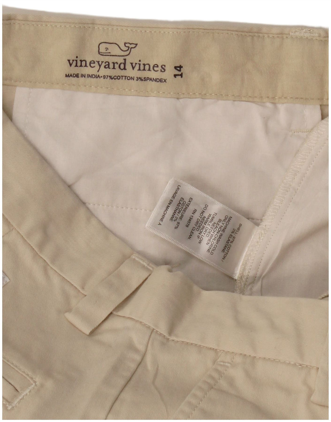 Chino-Shorts für Jungen, 13–14 Jahre, W28