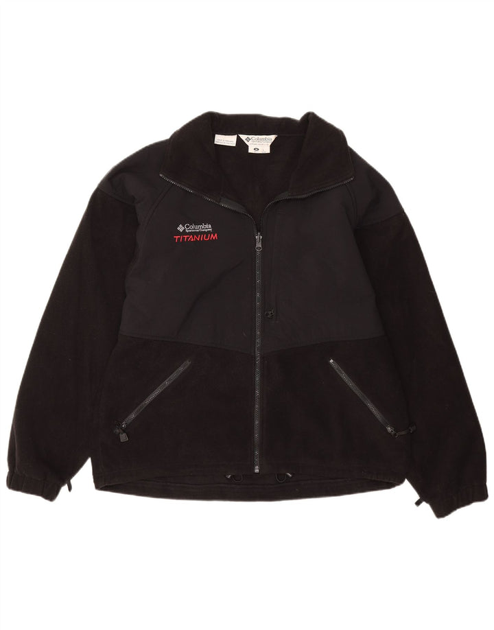 COLUMBIA Titan-Fleecejacke für Herren, UK 38, Mittelschwarz, Farbblock