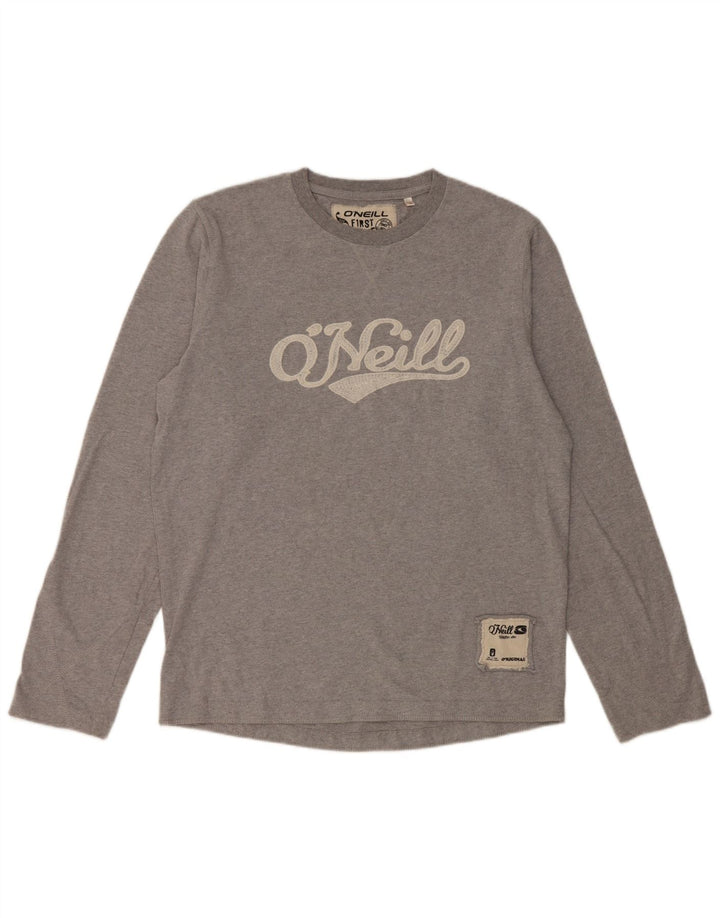 O'Neill Herren Graphic Top Langarm XL Grau Baumwolle