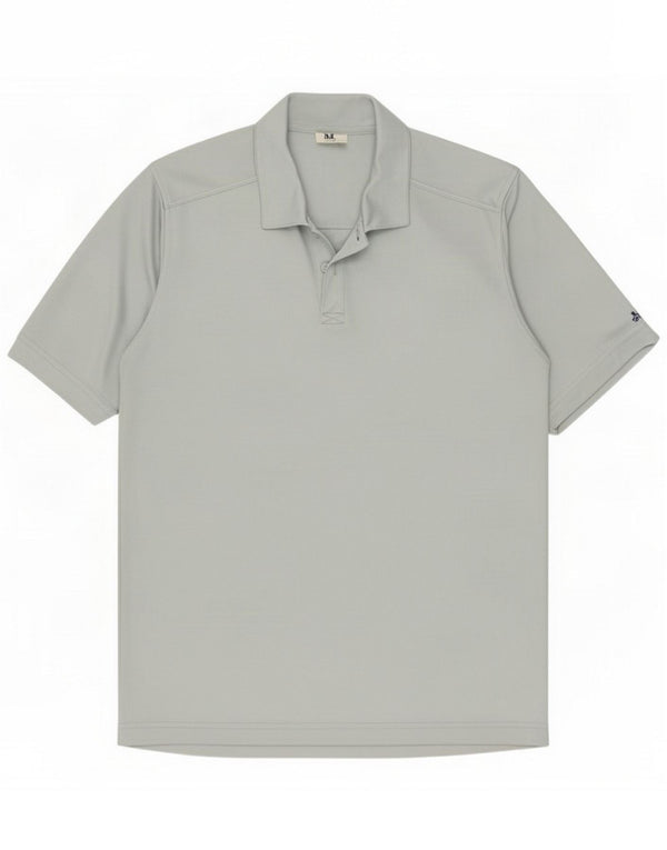 Adidas Herren Poloshirt Mittelgrau