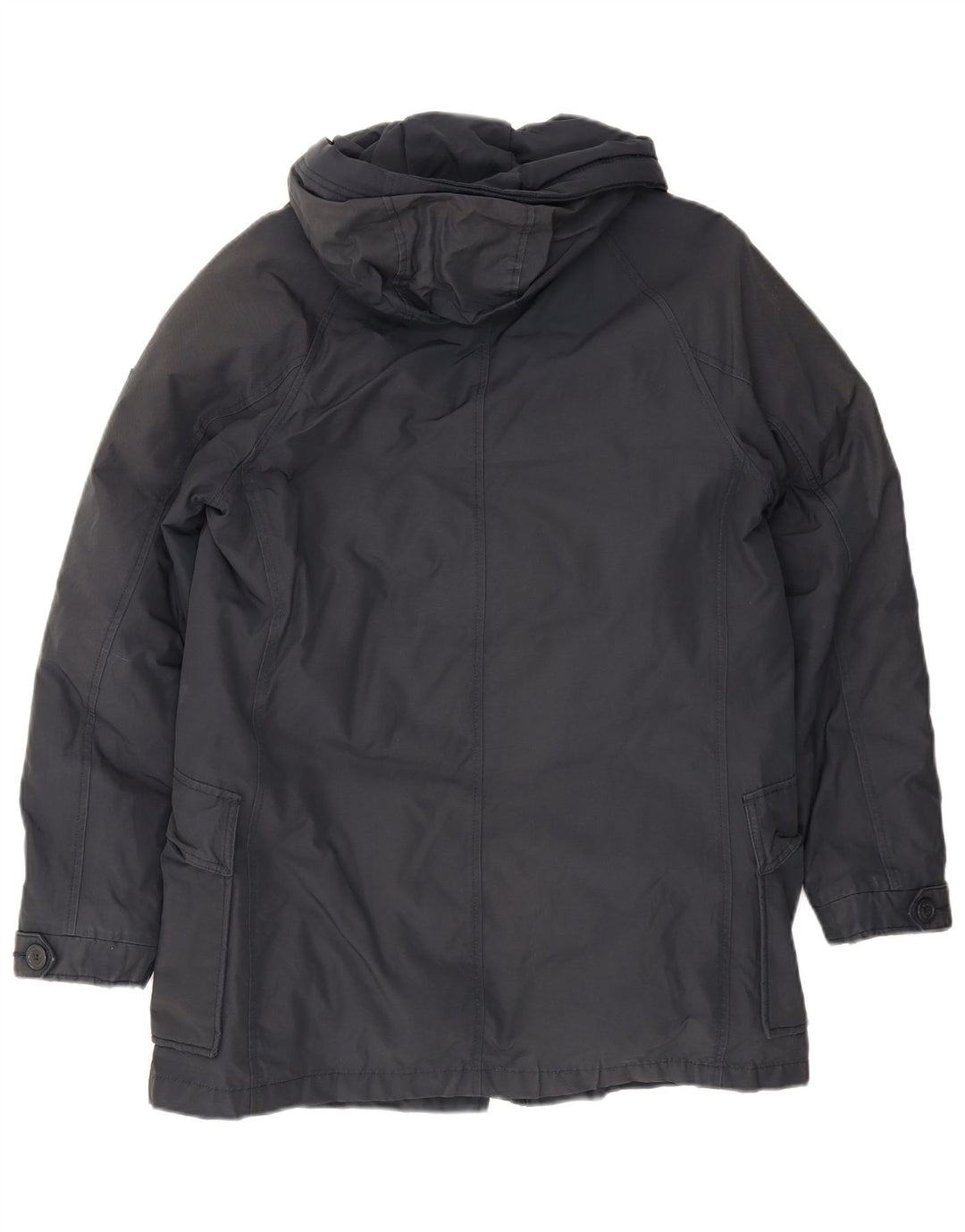 Woolrich Herren-Parka mit Kapuze, UK 36, Größe S, Marineblau
