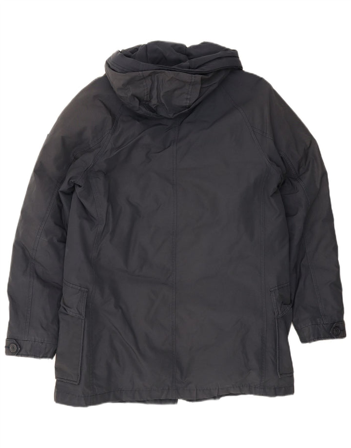 Woolrich Herren-Parka mit Kapuze, UK 36, Größe S, Marineblau