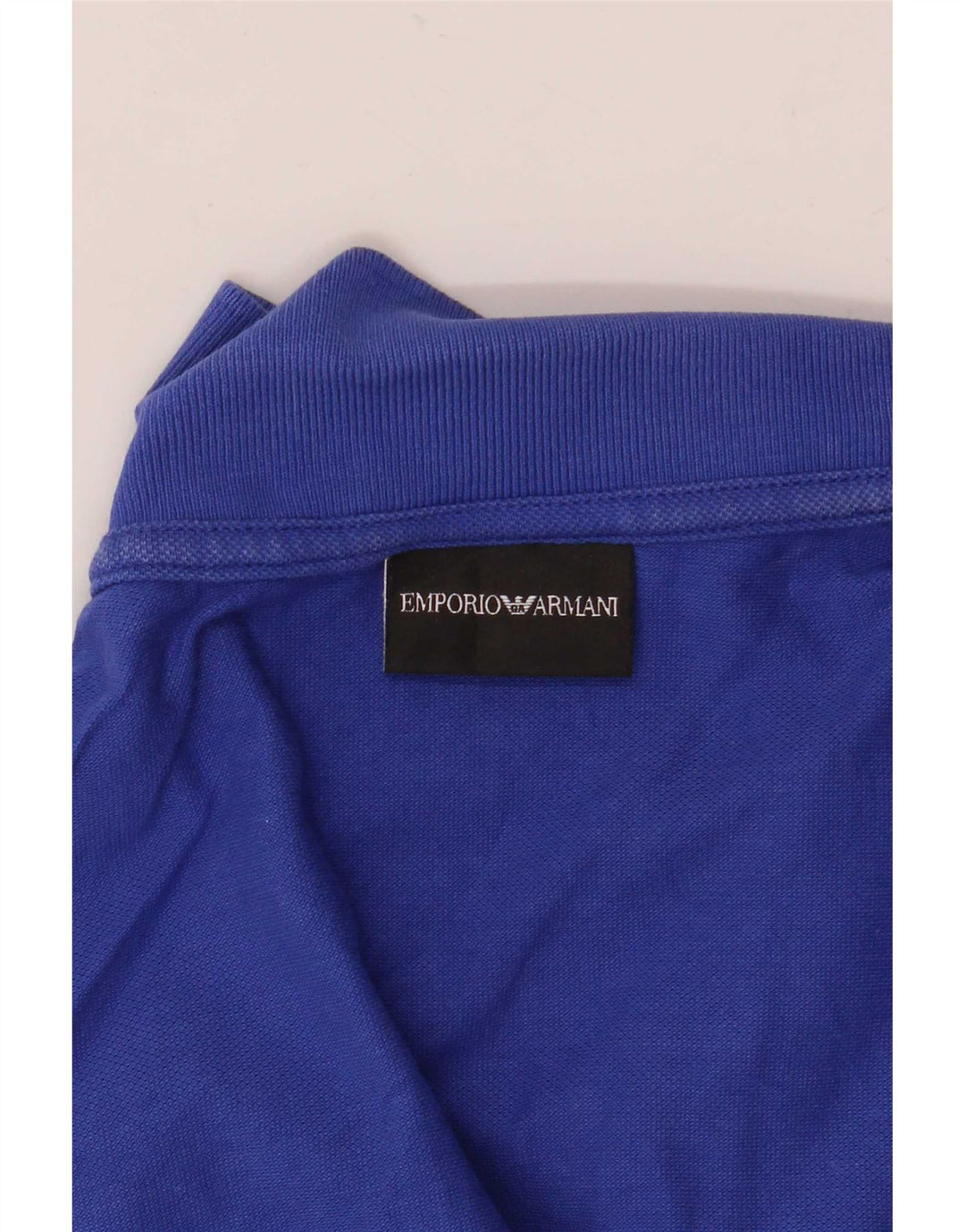 Emporio Armani Herren Poloshirt Mittelblau