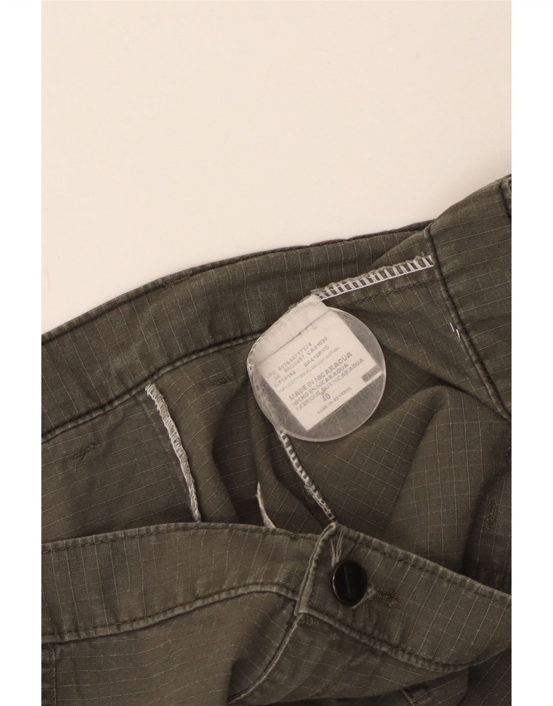 Dickies Herren Cargoshorts W40 XL Khaki Baumwolle
