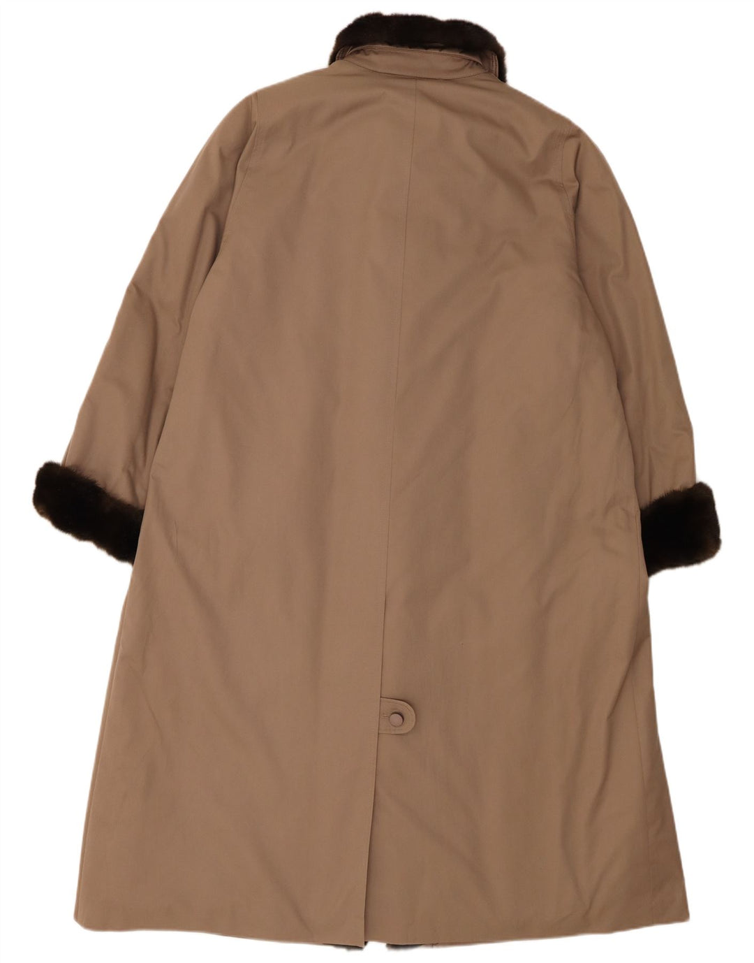 Valmeline Damenmantel UK 20 2XL Braunes Polyester